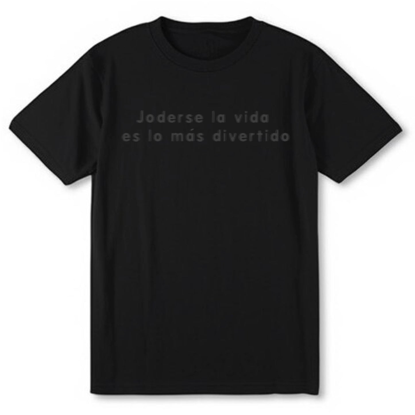 Camiseta “más divertido”