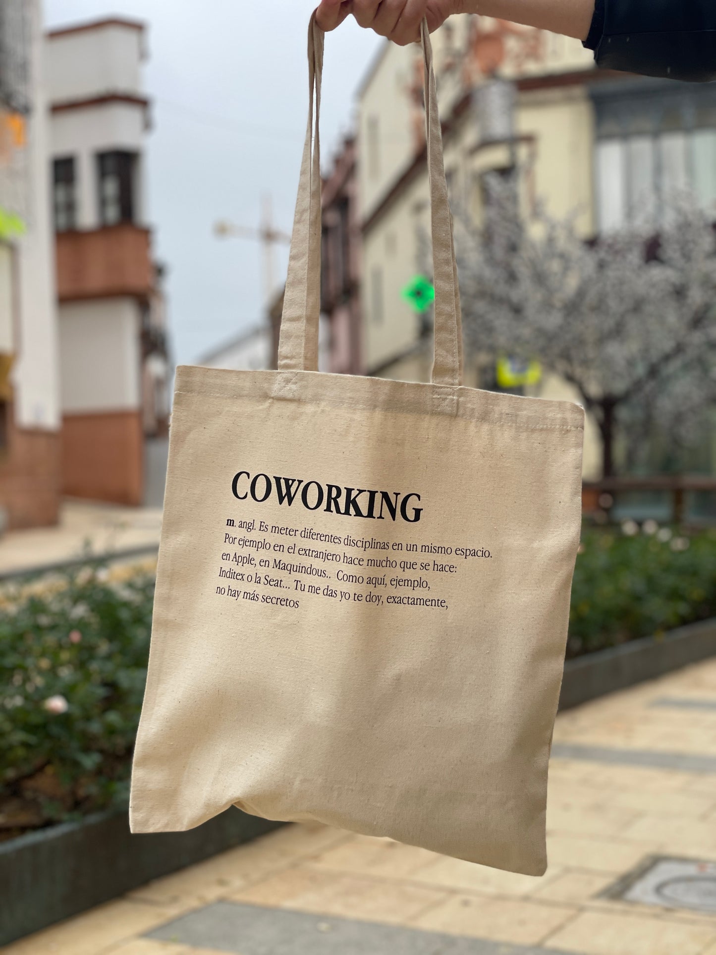 Tote bag “coworking”
