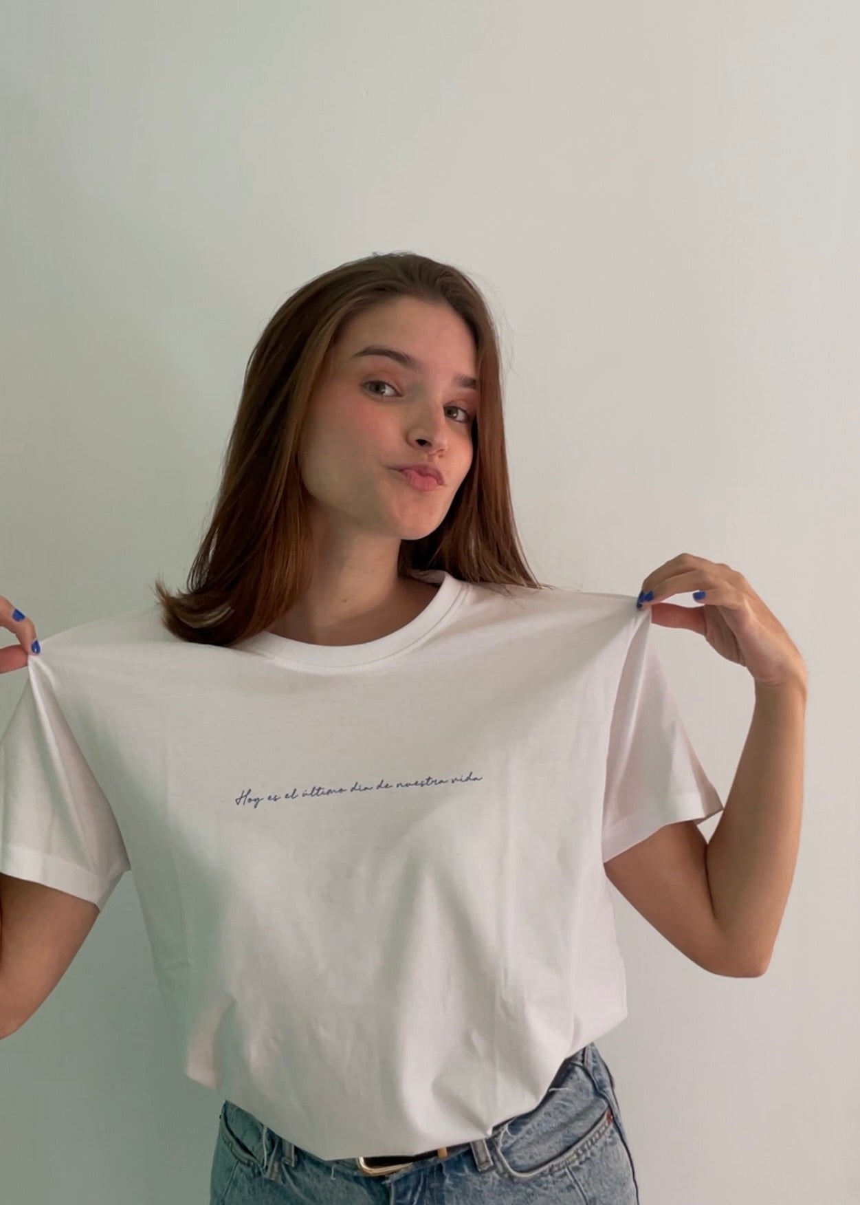 Camiseta “último día”