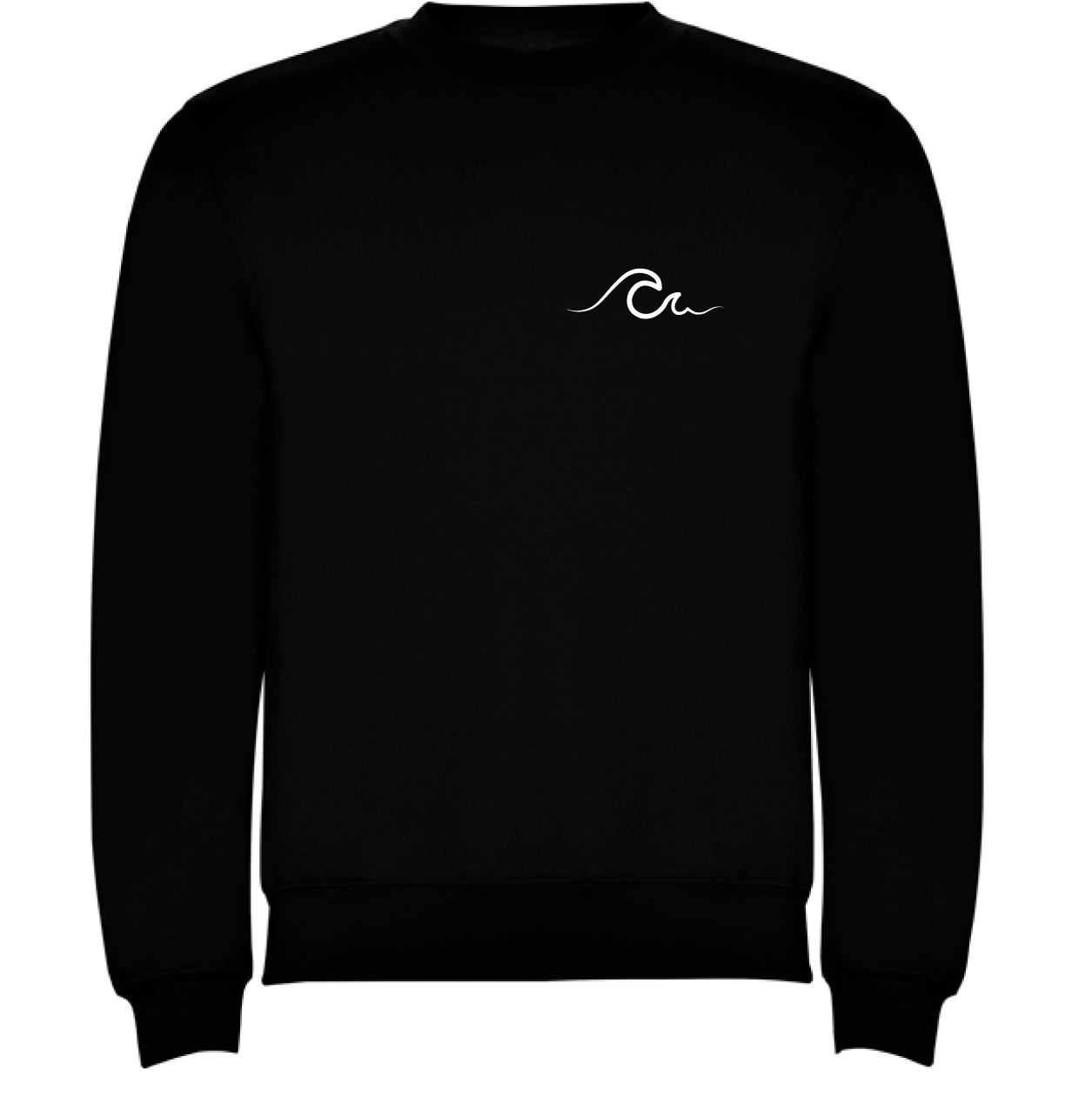 Sudadera negra “pez”