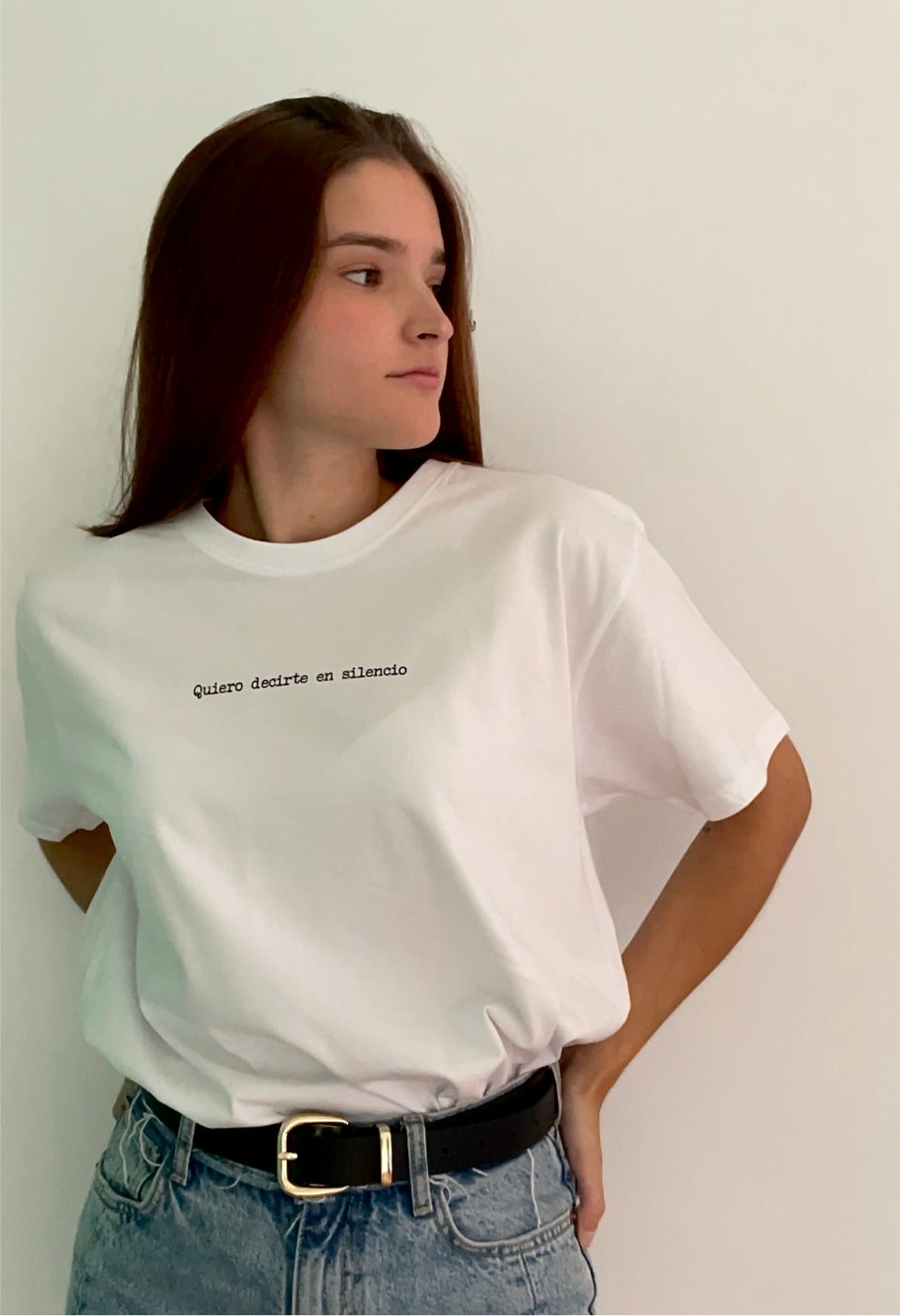 Camiseta “silencio”