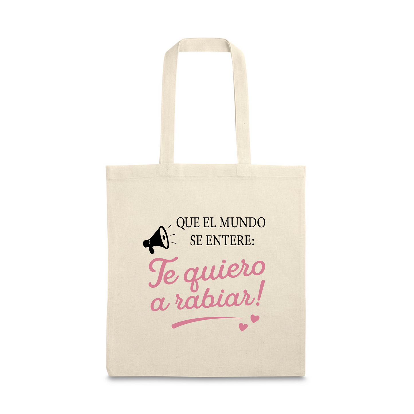 Tote bag “que el mundo se entere”
