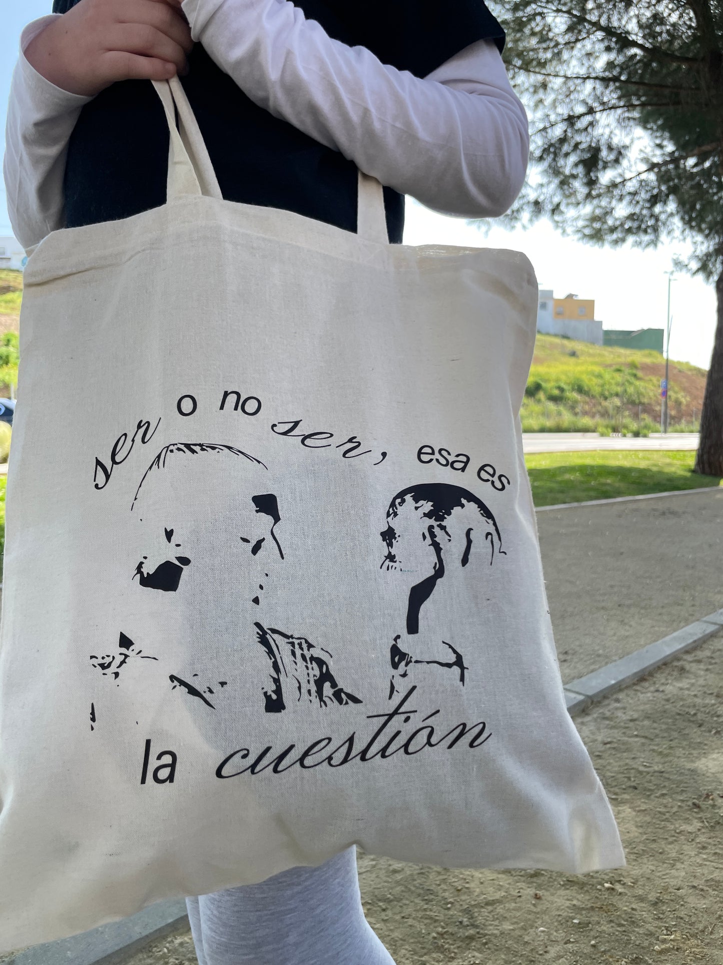 Tote bag “ser o no ser”