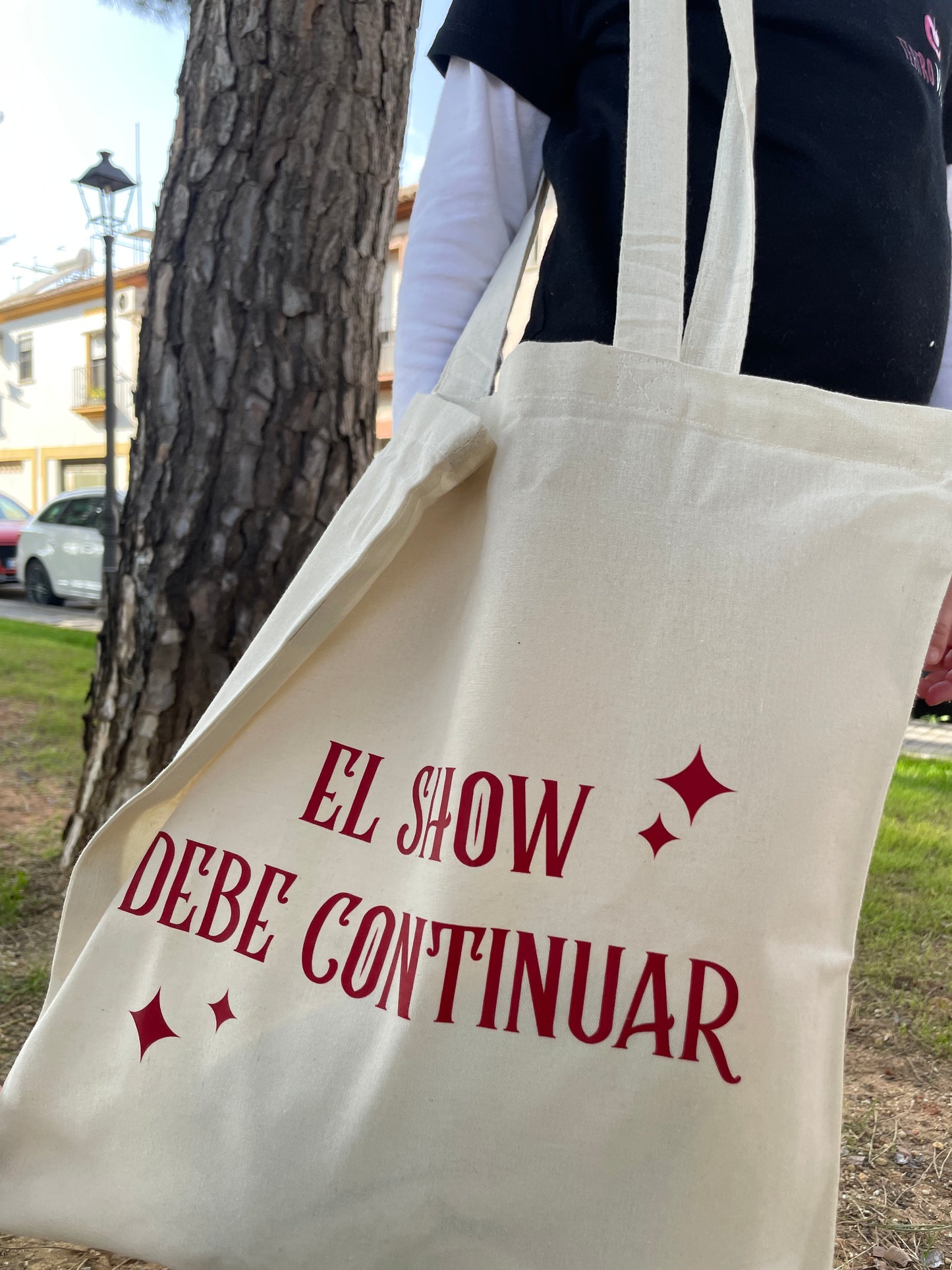 Tote bag “el show debe continuar”
