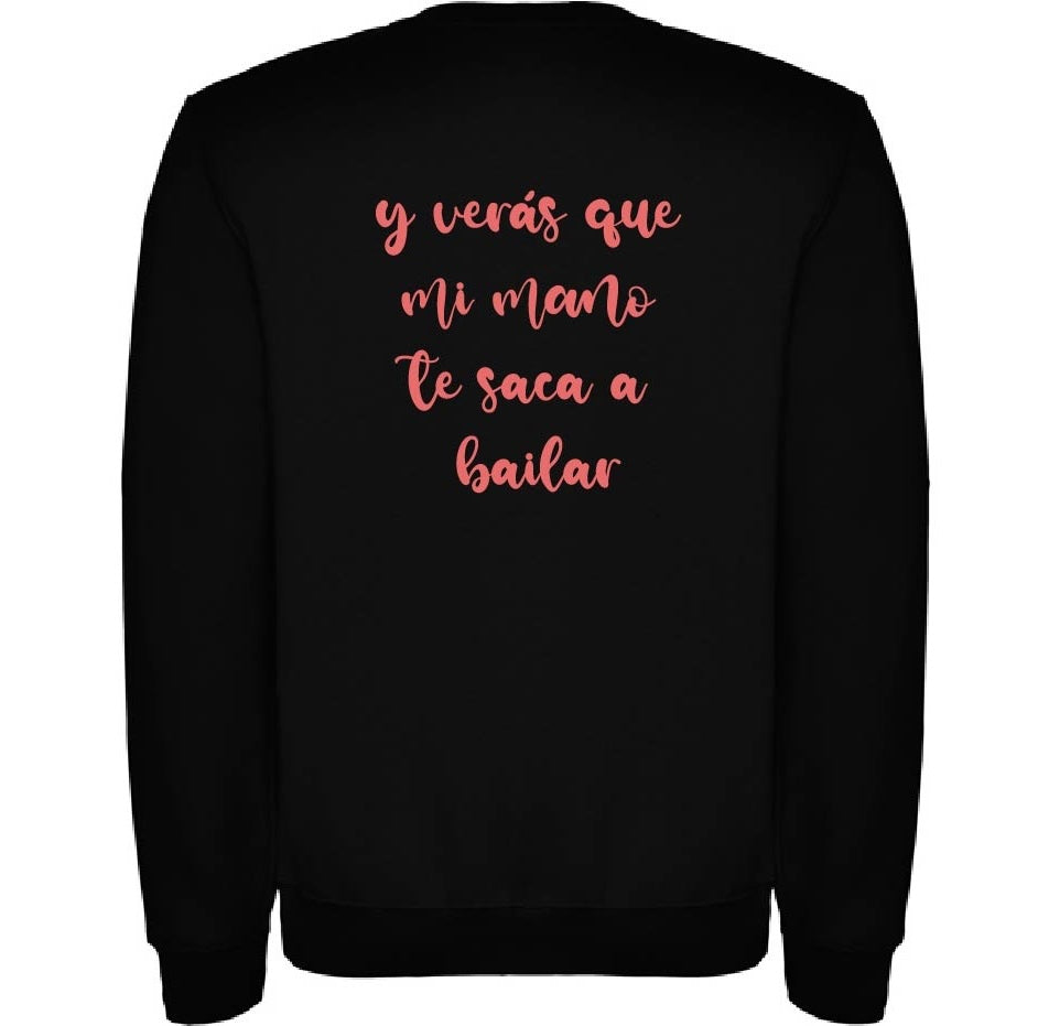 Sudadera negra “bailar”