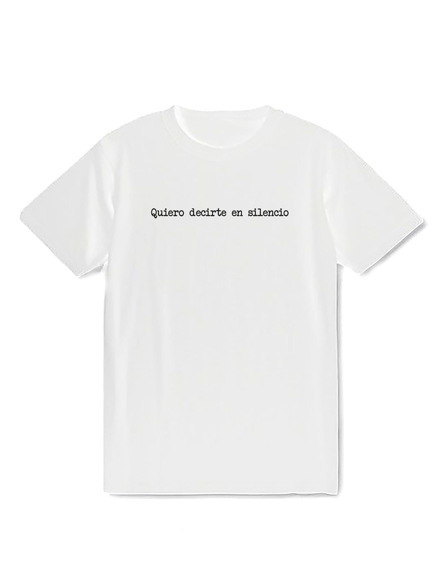Camiseta “silencio”