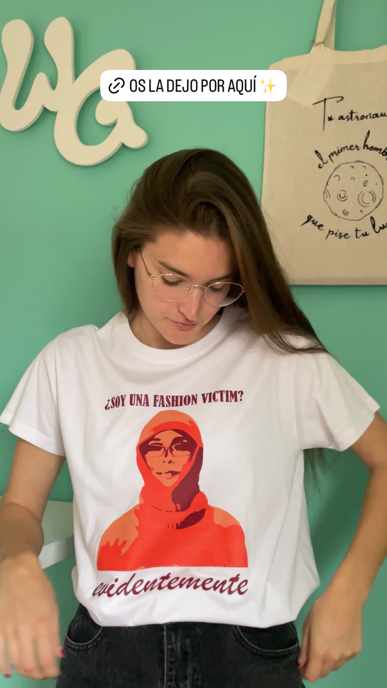 Camiseta “fashion victim”
