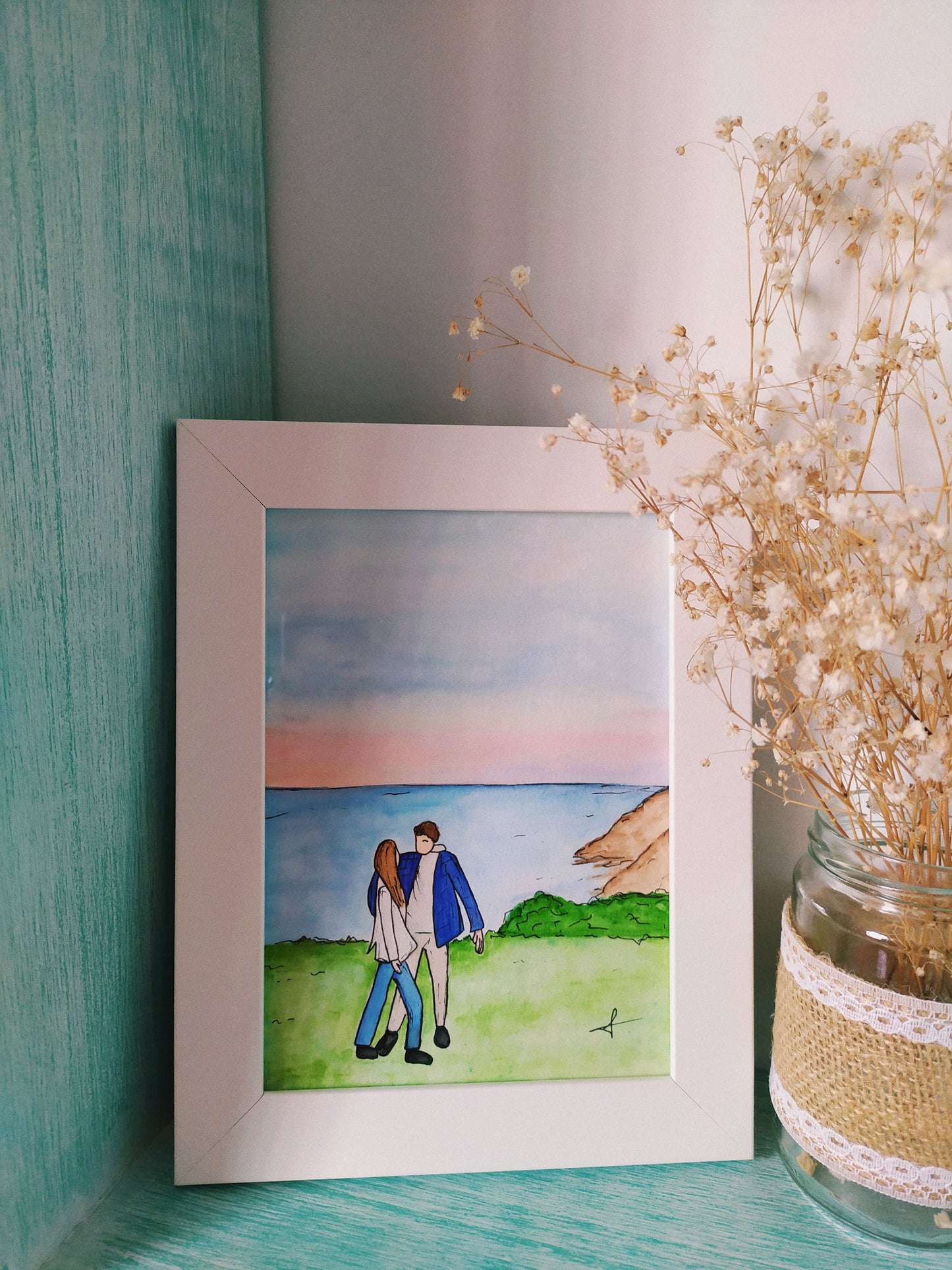 Ilustración acuarela