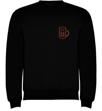 Sudadera negra “bar”