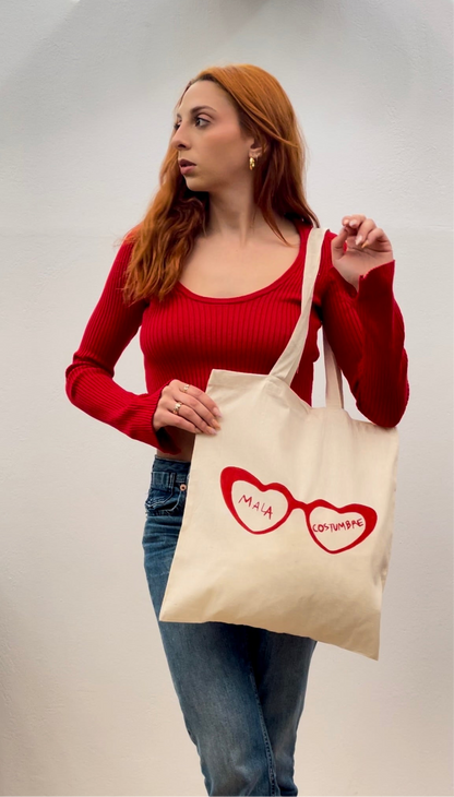 Tote bag “mala costumbre”