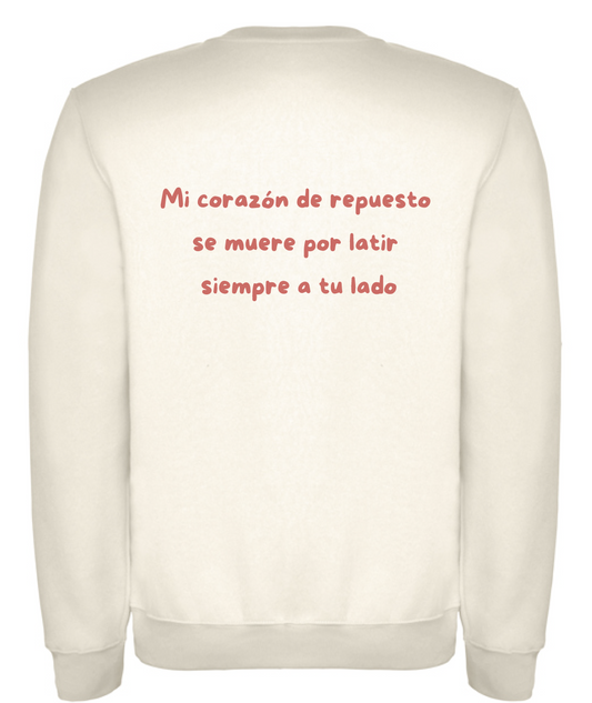 Sudadera “corazón”