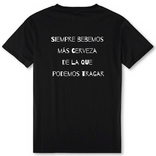 Camiseta “cerveza negra”