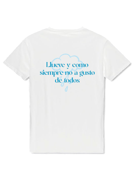 Camiseta “llueve”