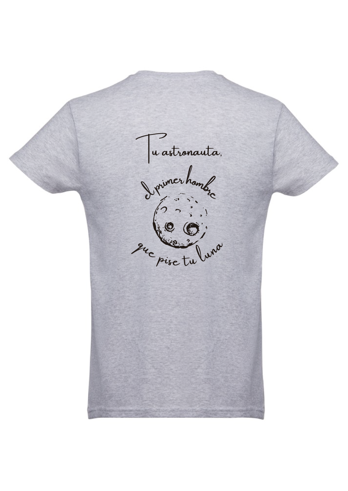 Camiseta gris “astronauta”