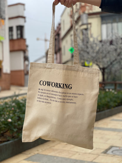 Tote bag “coworking”