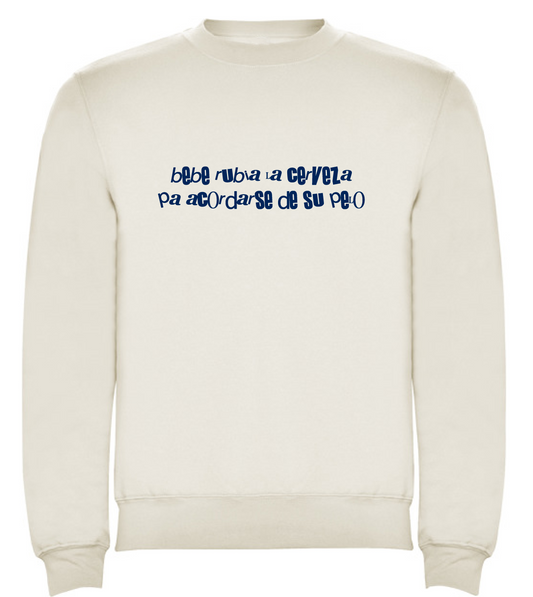 Sudadera “rubia”