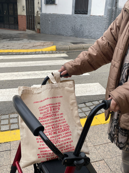 Tote bag “historia jugosísima”