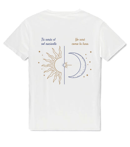 Camiseta “sol y luna”