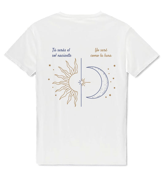 Camiseta “sol y luna”