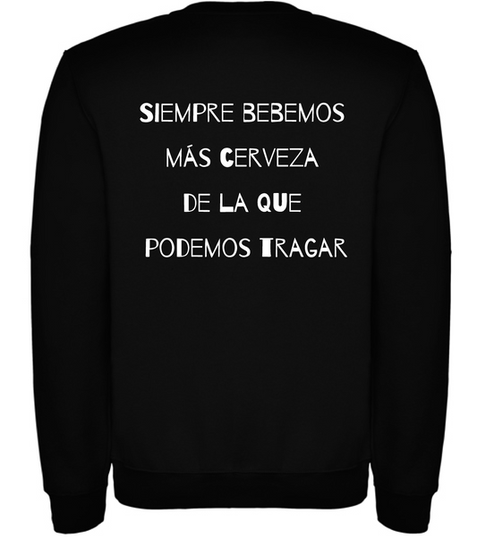 Sudadera “cerveza negra”