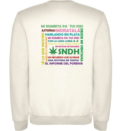 Sudadera blanca “SNDH”