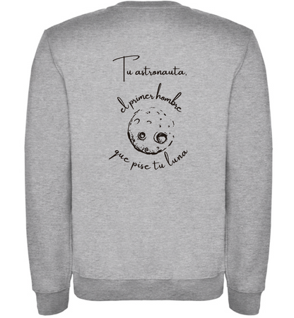 Sudadera gris “astronauta”