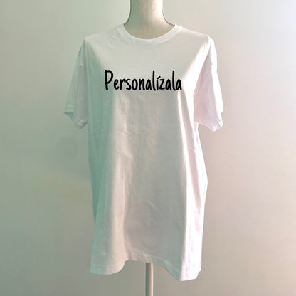 Camiseta personalizada