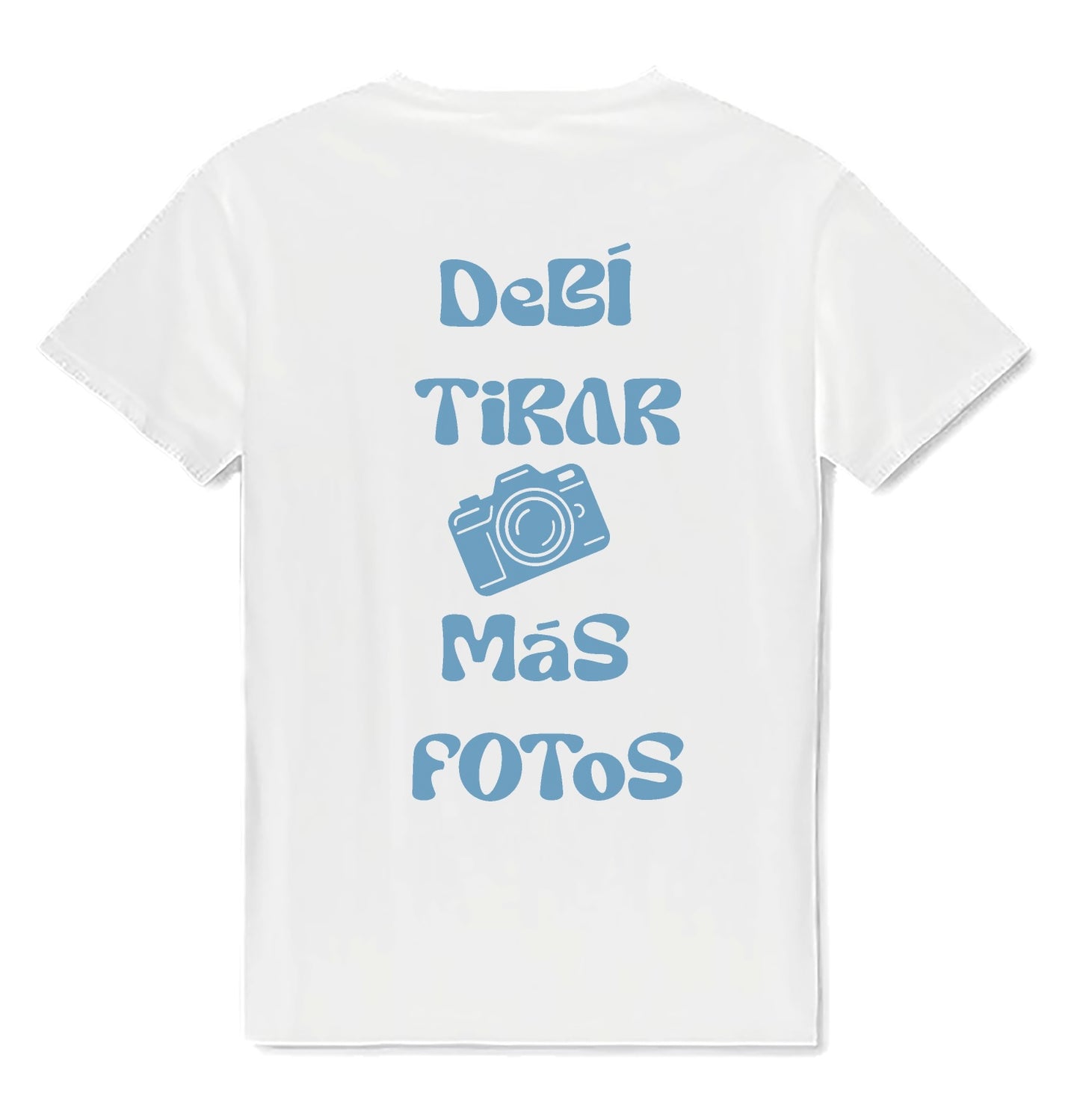 Camiseta blanca “fotos”