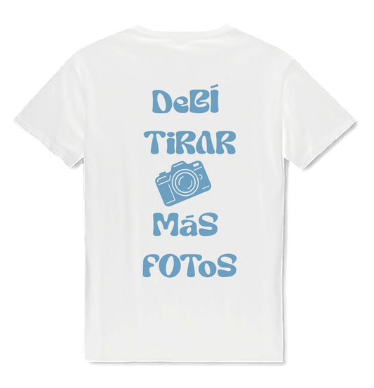 Camiseta blanca “fotos”