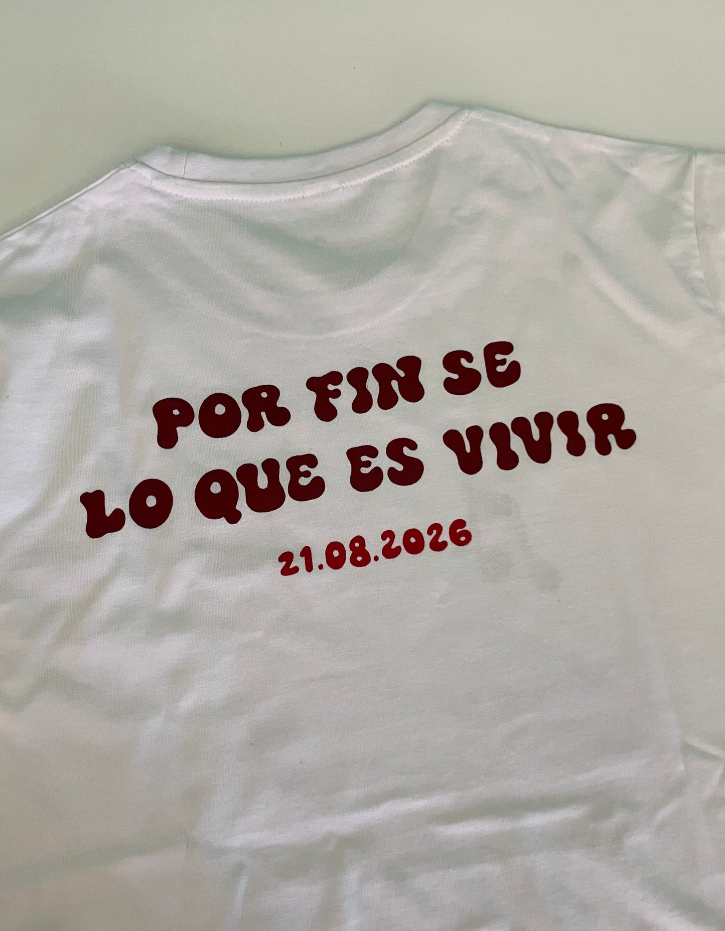 Camiseta personalizada Pablo Alborán