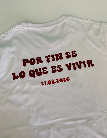 Camiseta personalizada Pablo Alborán