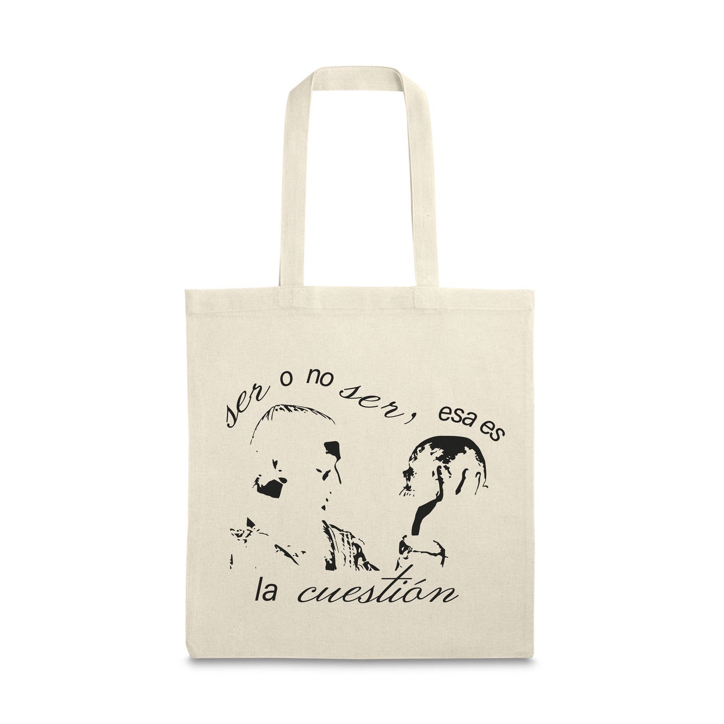 Tote bag “ser o no ser”