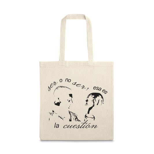Tote bag “ser o no ser”