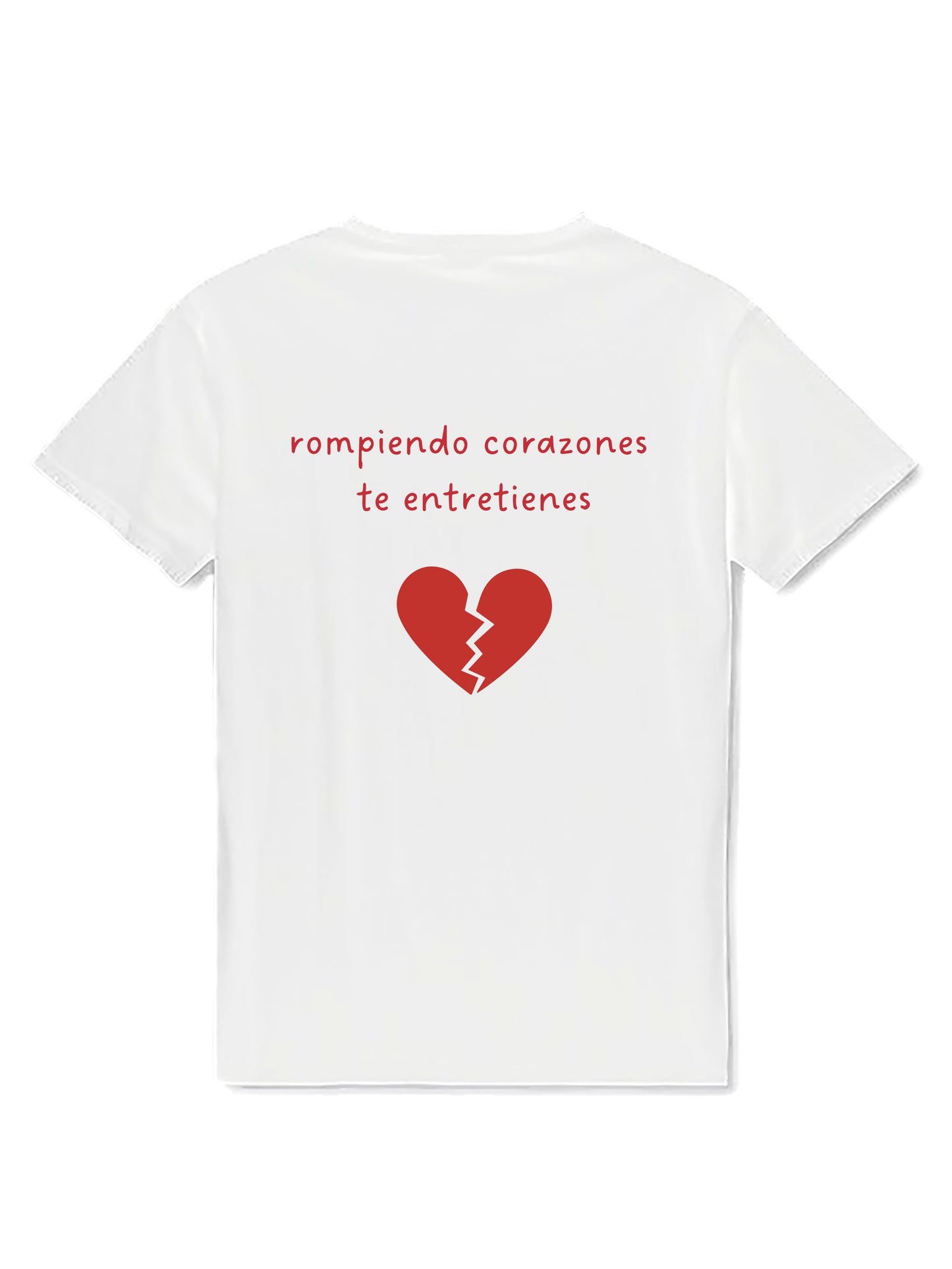 Camiseta “rompiendo corazones”
