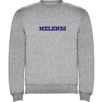 Sudadera gris “Melendi”