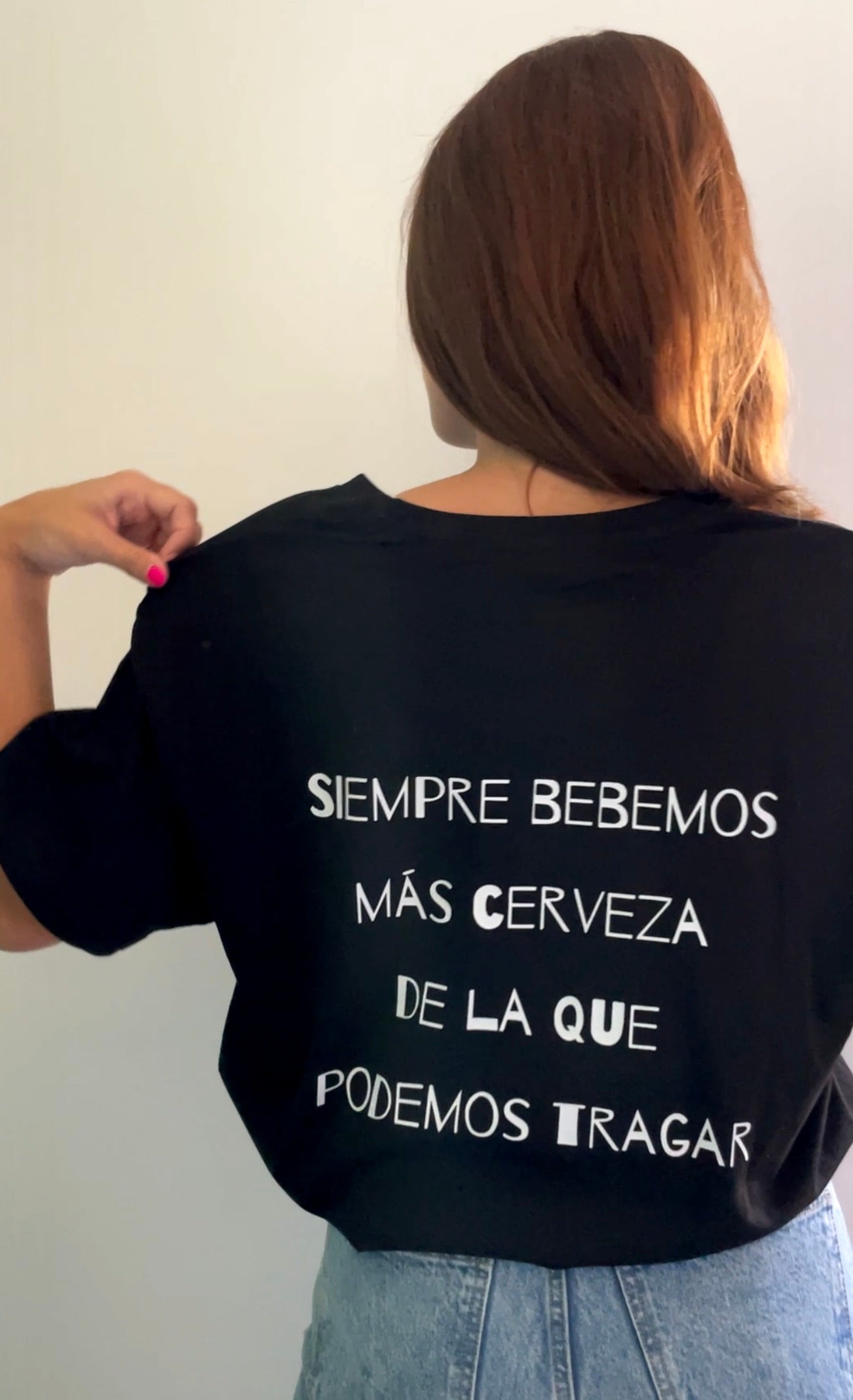 Camiseta “cerveza negra”
