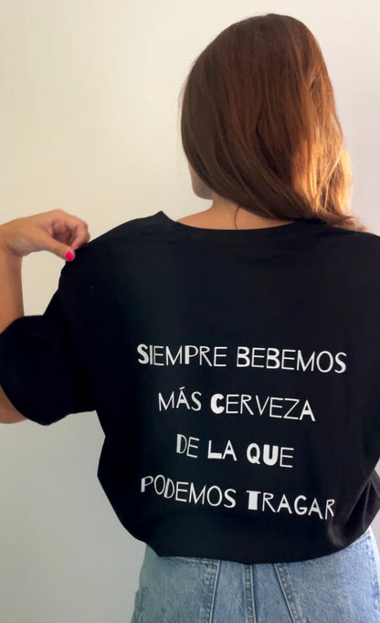 Camiseta “cerveza negra”
