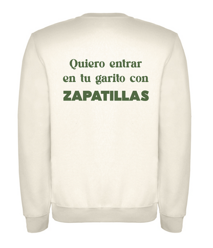 Sudadera “zapatillas”