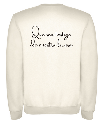 Sudadera blanca “parejas”