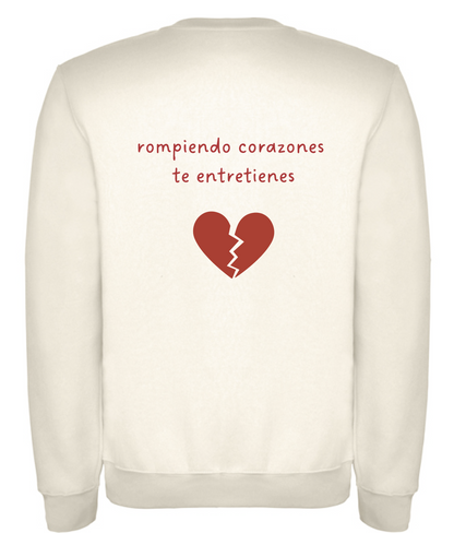 Sudadera “rompiendo corazones”