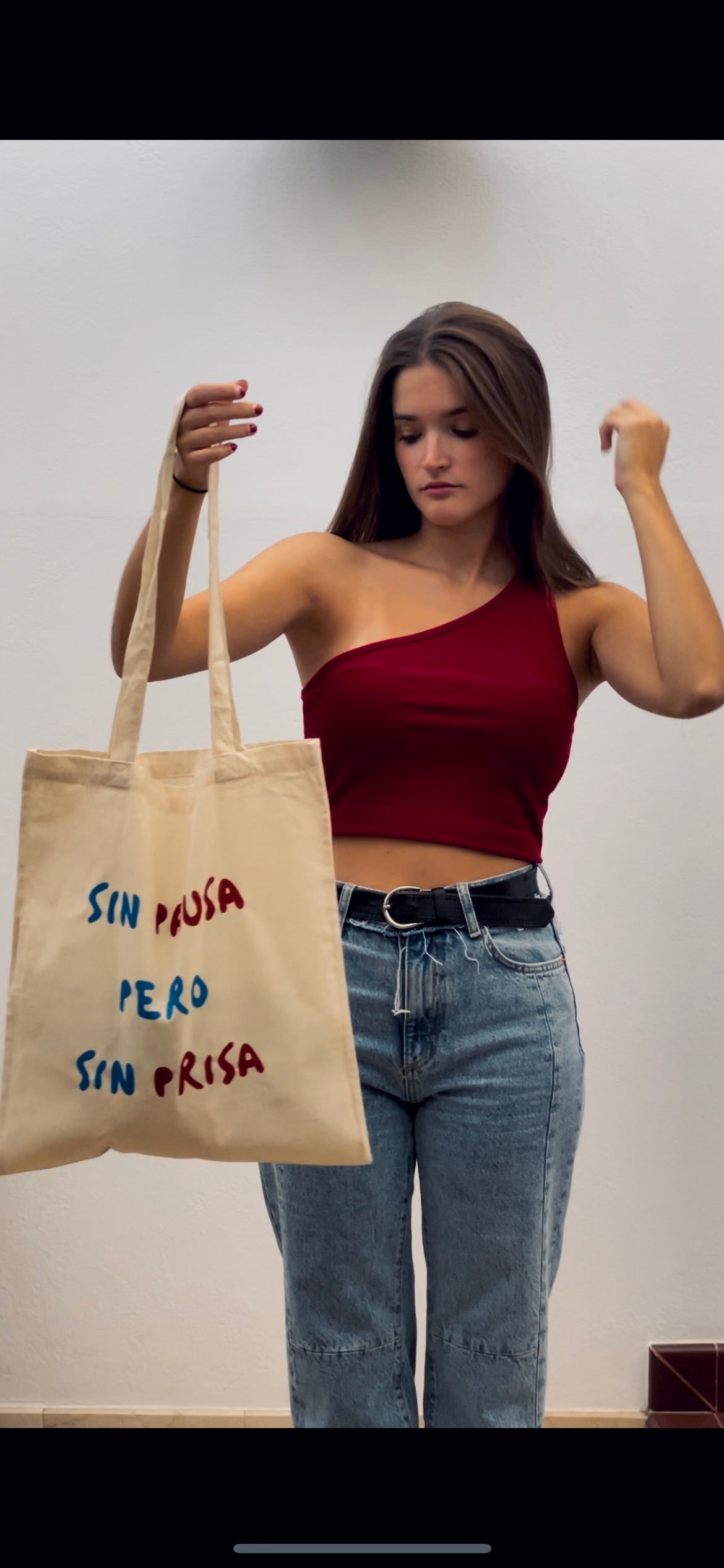 Tote bag “sin pausa”