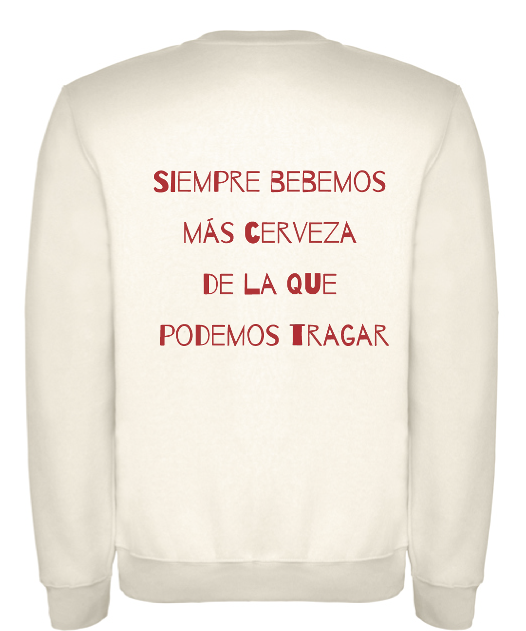 Sudadera “cerveza”