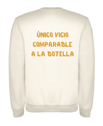 Sudadera blanca “botella”