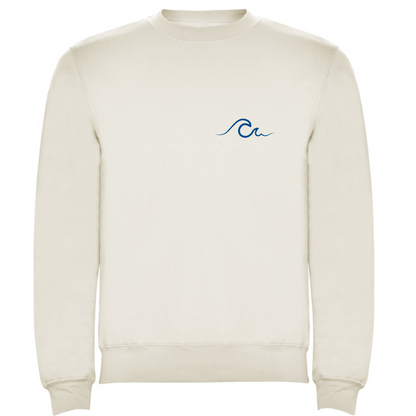 Sudadera blanca “pez”