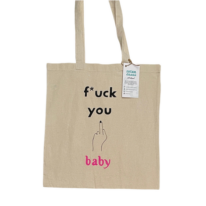 Tote bag “Baby” pintada a mano