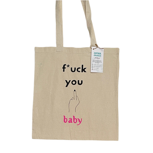 Tote bag “Baby” pintada a mano