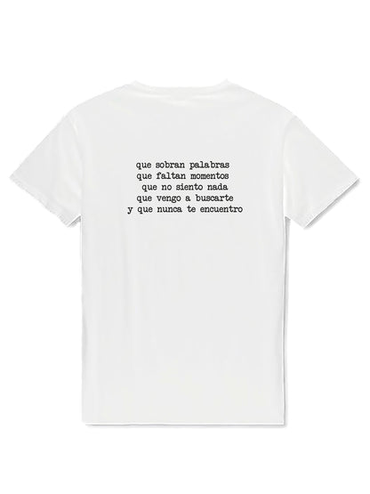 Camiseta “silencio”