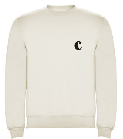 Sudadera blanca “cenizas”