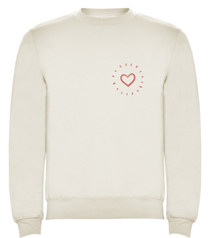 Sudadera “corazón”