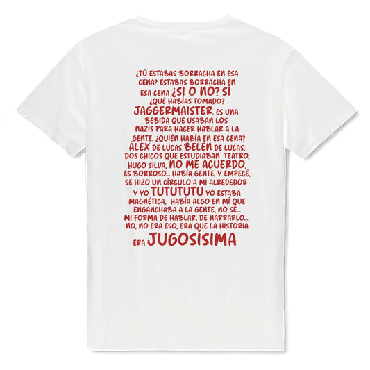 Camiseta “historia jugosísima”